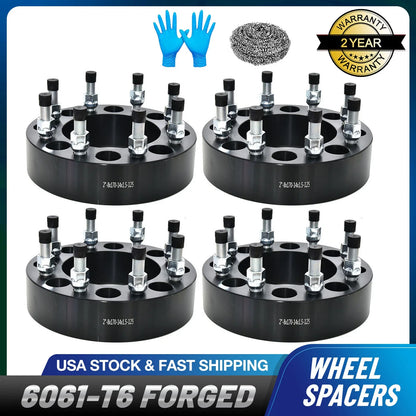 Set of 4 Wheel Spacers 2" for Ford F-250 F-350 Excursion (2000–2007)