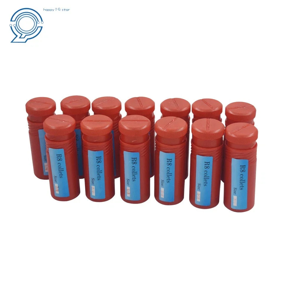 13 Pc Collet Set for R8 (1/8" to 7/8")