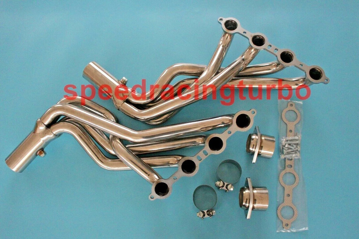 Long Tube Headers for Cadillac CTS-V (2004–2007) - Stainless Steel 4-1