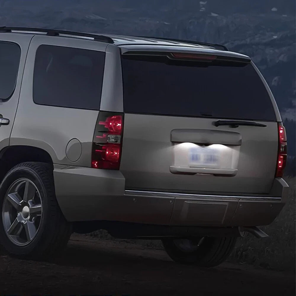 Set of 2 LED License Plate Tag Lights for Suburban Tahoe Escalade (2007–2014)