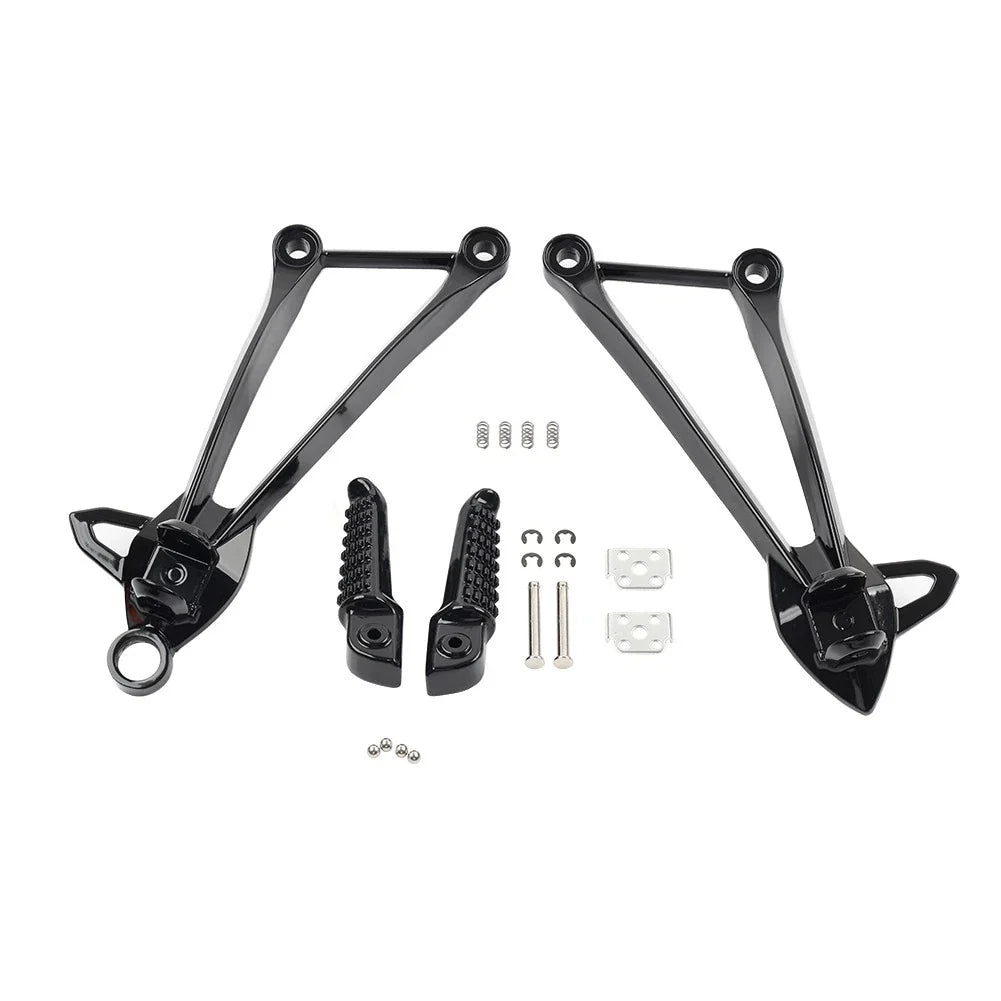 Rear Passenger Footpegs Bracket for Kawasaki Ninja ZX6R ZX10R (2008–2024)