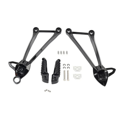 Rear Passenger Footpegs Bracket for Kawasaki Ninja ZX6R ZX10R (2008–2024)