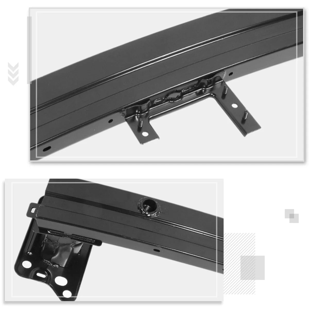 Front Bumper Reinforcement Impact Absorber Bar for Kia Soul (2023)