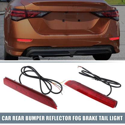 LED Rear Bumper Reflector Tail Light 265608990B for Nissan Sentra (2020–2023)