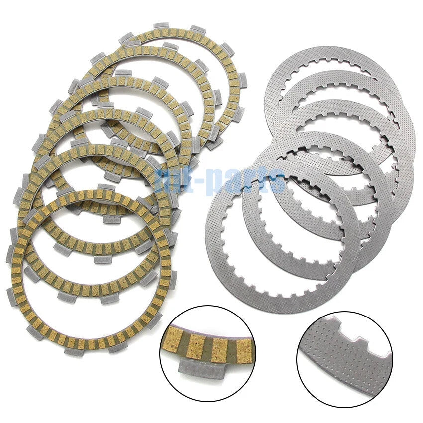Clutch Friction Disc Plate Kit for Suzuki DR500R DR500S (1983–1988)