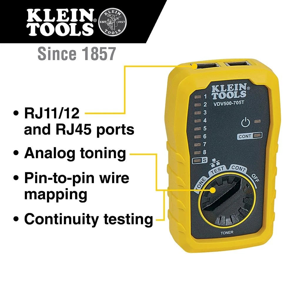 Wire Tracer Tone Generator and Probe for Klein Tools (One Size)