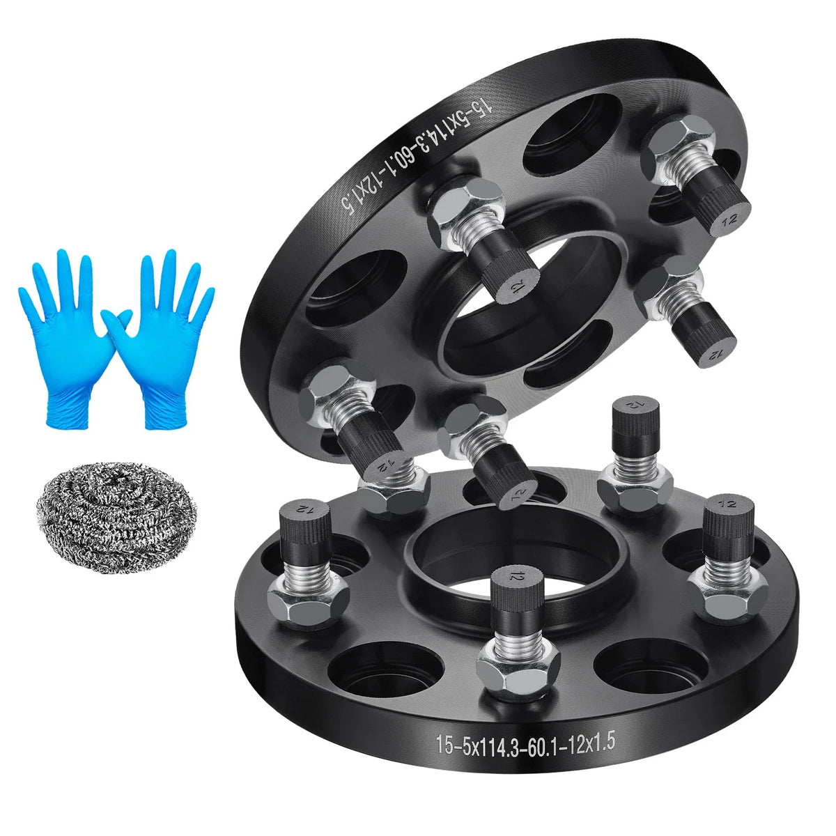 2X 15mm Hubcentric Wheel Spacers for Toyota Supra (1986–1998)
