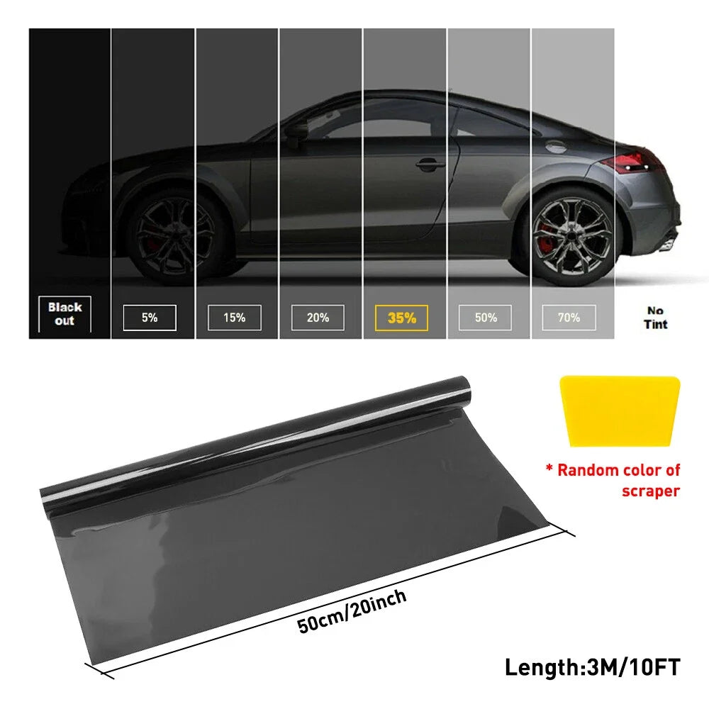 20" x 10FT Car Window Tint Film Roll 35% VLT for All Models