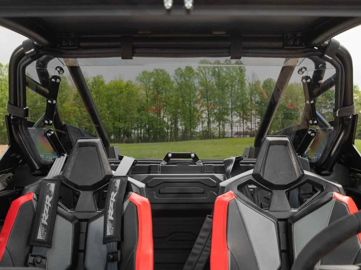 Light Tint Polycarbonate Rear Windshield for Polaris RZR Turbo R (2022–2023)