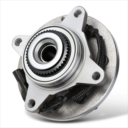 Set of 2 Wheel Hub Bearing Assemblies for Ford F150 4WD (2004–2005) w/ABS Sensor