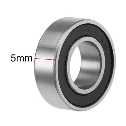 20Pcs 688-2RS Ball Bearings Double Sealed 8mm ID 16mm OD 5mm Thick