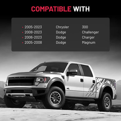 2" 5x115 Hubcentric Wheel Spacers for Dodge Challenger & Magnum (2010–2014)
