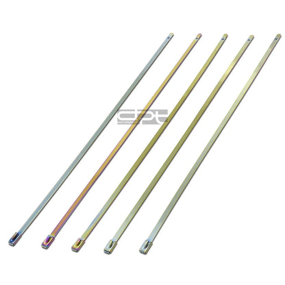 Set of 10 Stainless Self-Locking Zip Tie Strap for X5