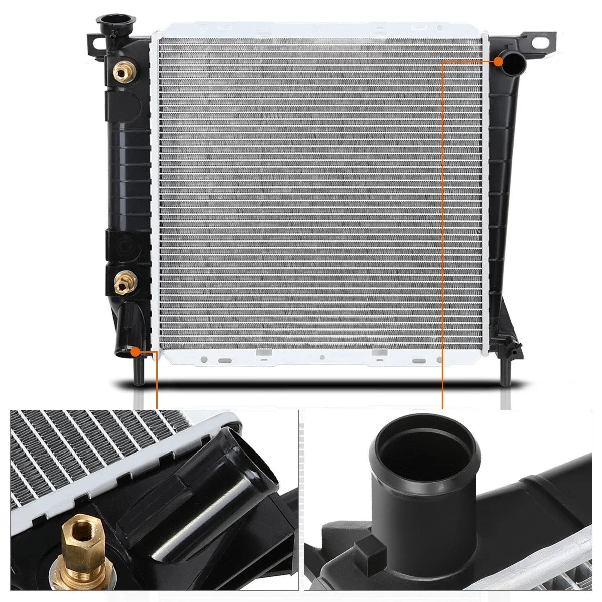 Aluminum Radiator for Ford Ranger/Explorer (1985–1994) DPI-1061