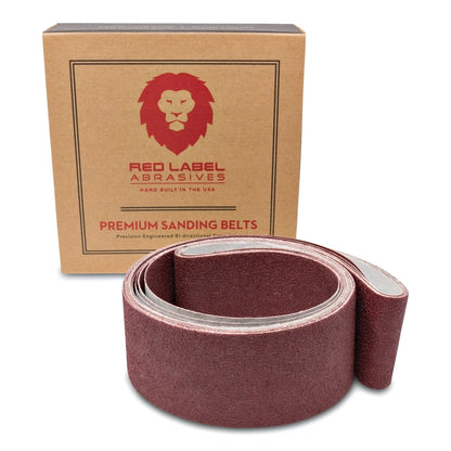 2X 42 Inch Sanding Belts Assortment - 60, 80, 120, 220, 320, 400 Grit