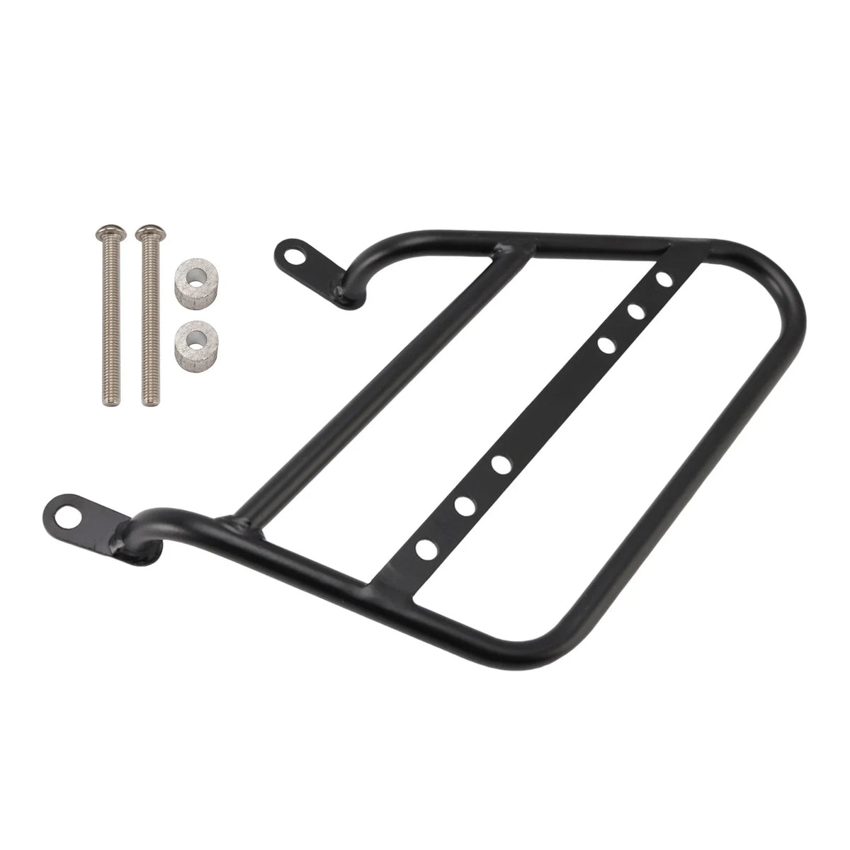 Luggage Rack Side Saddle Bag Mount Bracket Left for R.E. Meteor 350 (2021–2024)