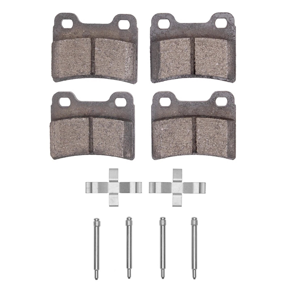 2X Brake Pad Set for Kia Sephia (1997) - 2551-0693-01, Rear Disc, OE Upgrade