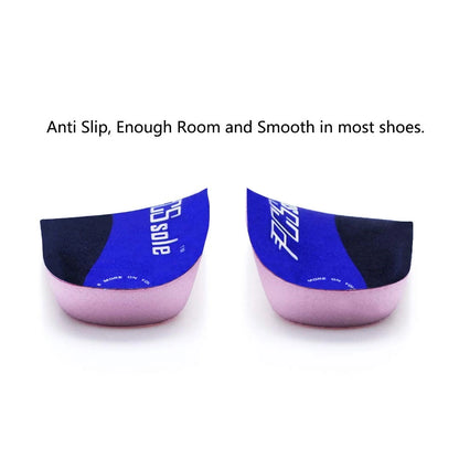 3/4 Orthotics Shoe Insoles for Men 9-11/Women 10-12 (Purple)