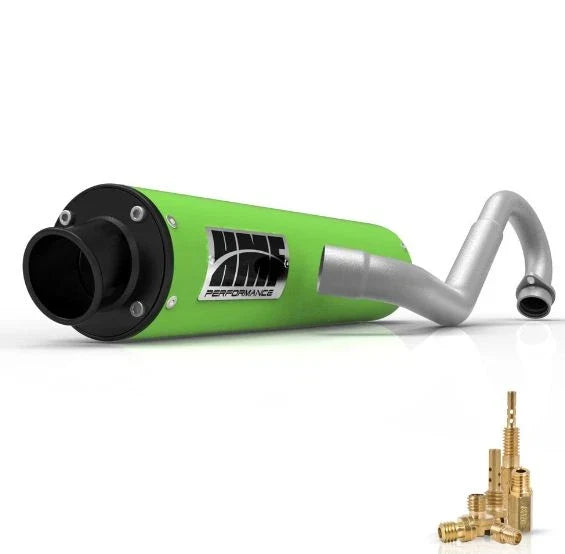 HMF Performance Full Exhaust for Kawasaki Brute Force 650i (2005–2013)