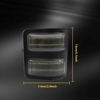 Side Mirror Signal Light for Ford F350 F250 Super Duty (2008–2016) - LED Amber