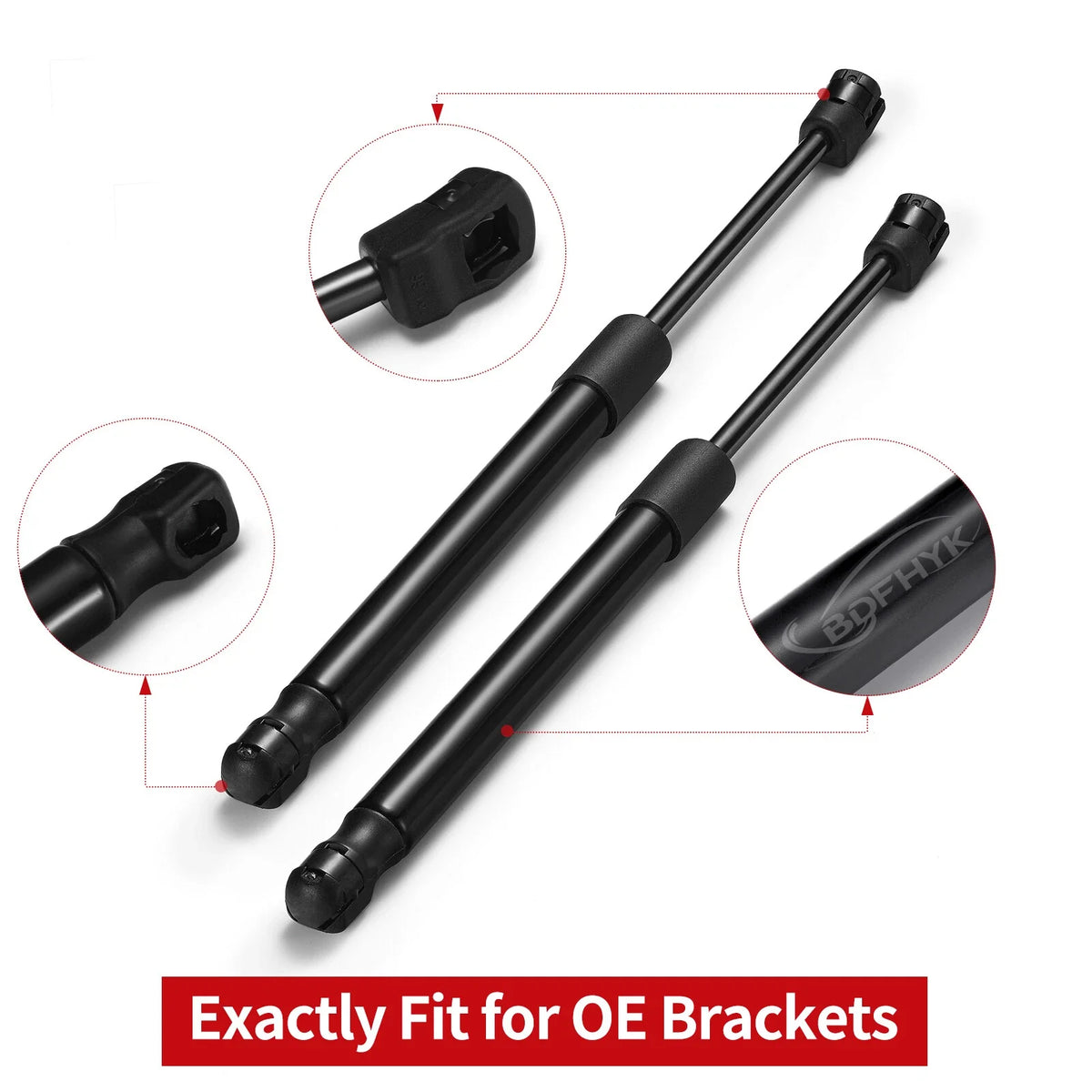 Front Hood Struts for Nissan Titan PRO-4X (2008–2015)