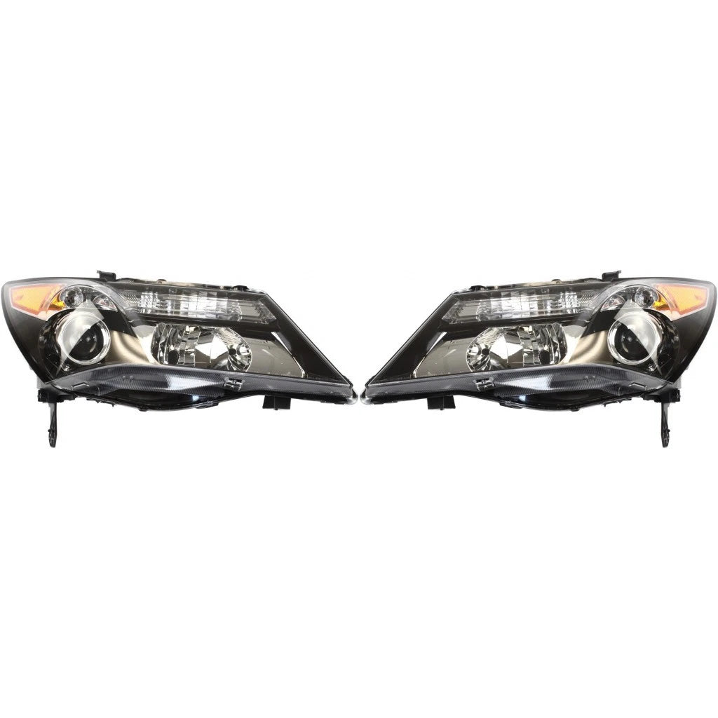 Headlight Assembly Pair for Acura MDX (2010–2013) PLX-M1-326-1102L-USHN7, AC2518120, AC2519120