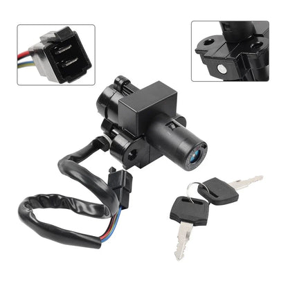 Ignition Switch Lock Keys for Honda XR650L (1993–2017), XR250L (1991–1996), XR125L