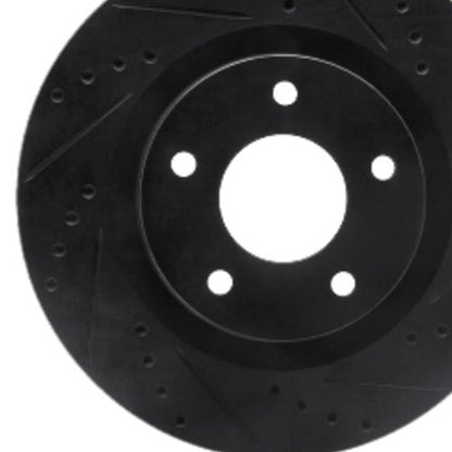 Rotor Set Rear for Dodge Avenger (2008–2014) | Drilled and Slotted | ALX-PAU-DF-8002-39000-CLA5