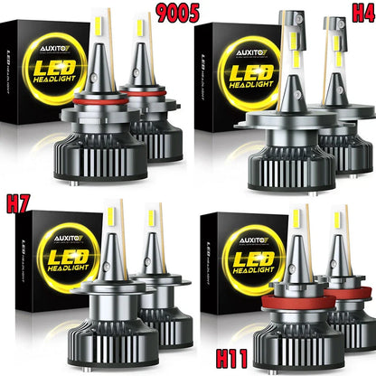 AUX CANBUS LED Headlight Bulb H4 H7 H11 H13 9006 9007 9012 for Cars