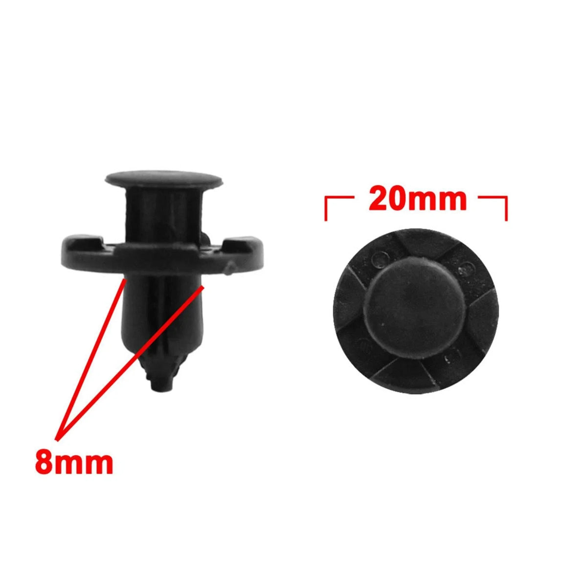 50 Pcs Car Retainer Clips for Nissan Altima (2002–2023)
