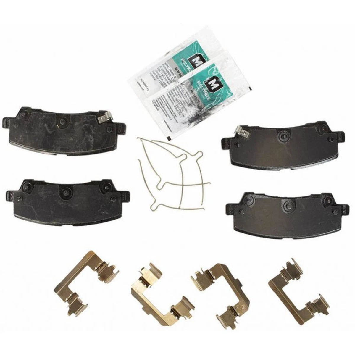 2X Brake Pad Set Rear for Ford Mustang (2015–2020) BRF1864 OE Design