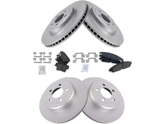 Brake Pad and Rotor Kit for Chrysler 300 (2005–2020, 2023) 68148SBKS