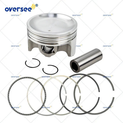 Set of 4 Piston Set STD for Yamaha Waverunner FX Cruiser (6ET-11631-00, 6S5-11631-10)