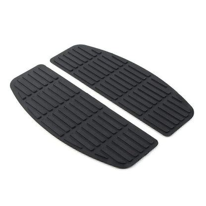 Pair Driver Floorboard Foot Pegs Black Non-Slip for Harley Touring