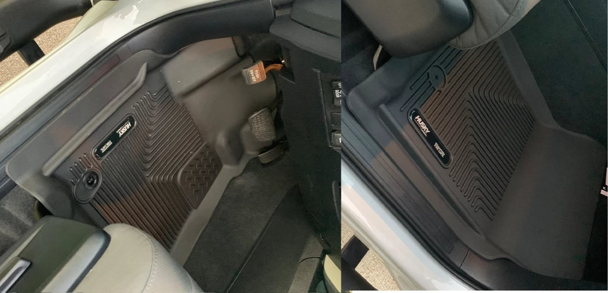 Set of 2 Husky Liner X-Act Contour Front Floor Mats for Tundra Sequoia (2012–2021) 53711