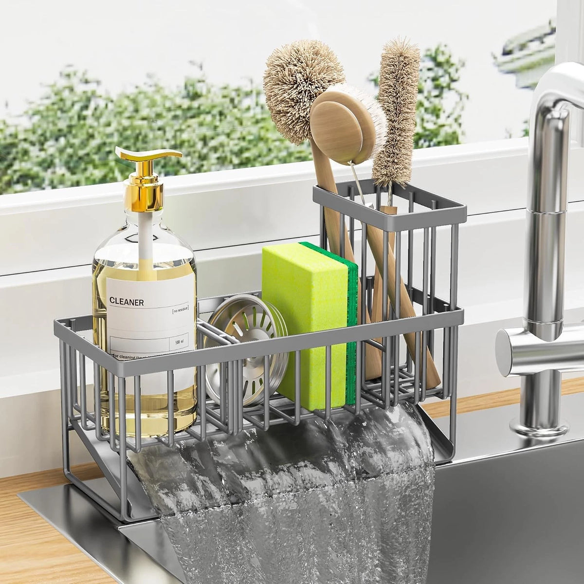 304 Stainless Steel Sink Organizer for Kitchen (No Specific Years)