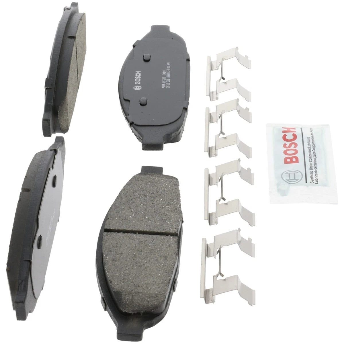 2X BC997 Brake Pad Set Front for Chrysler Pacifica (2004–2008)