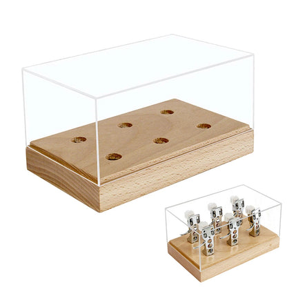 Clear Turntable Headshell Storage Box for Phonograph (USA)