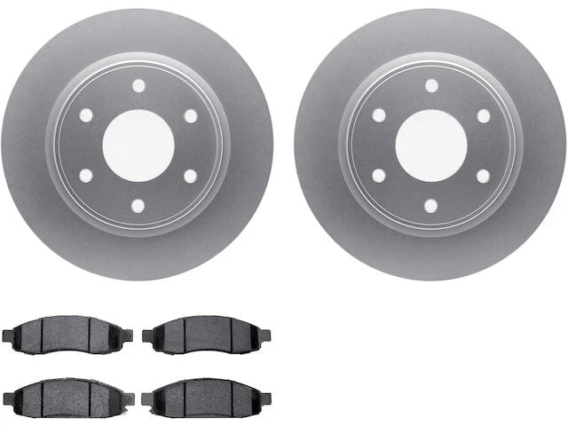 Brake Pad and Rotor Kit for Infiniti QX56 (2005–2006) 56892WBXY