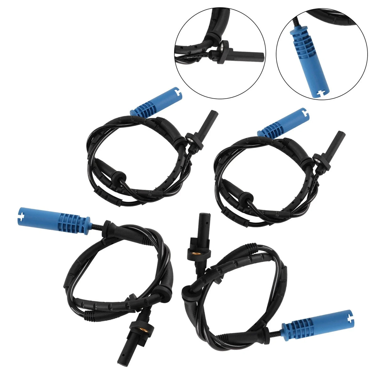 4X ABS Sensor for BMW 760i 760Li Alpina B7 (2003–2008)