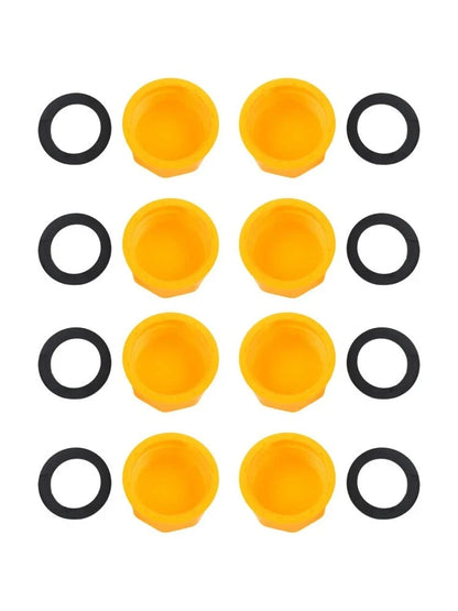 Set of 8 Fuel Tank Lids for High Performance Vehicles