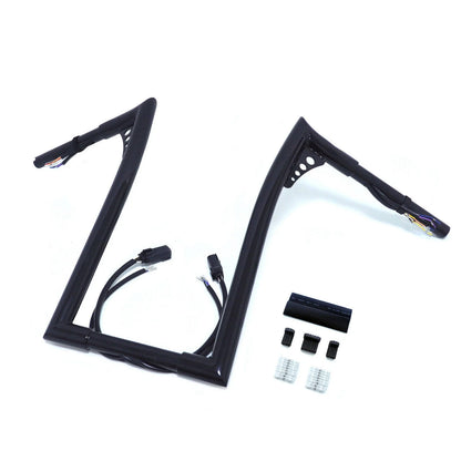Handlebar Clamp 25mm for Harley Road King FLHR (2008–2013) 12" 14" 16" Rise