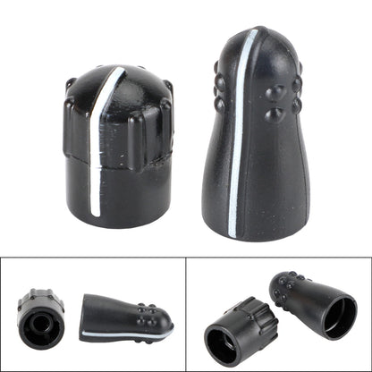Set of 2 Volume Control Knob + Channel Switch Knob Cap for HT1000 Radio