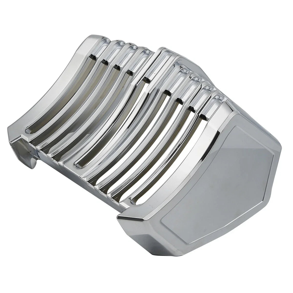 Chrome Oil Cooler Cover for Harley Touring CVO Road King Electra Glide (2017–2022)