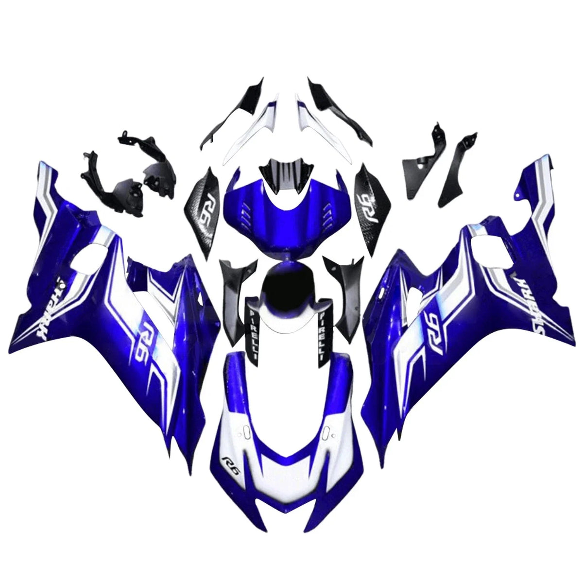 Injection Fairing Kit for Yamaha YZF-R6 (2017–2023) - Plastic ABS