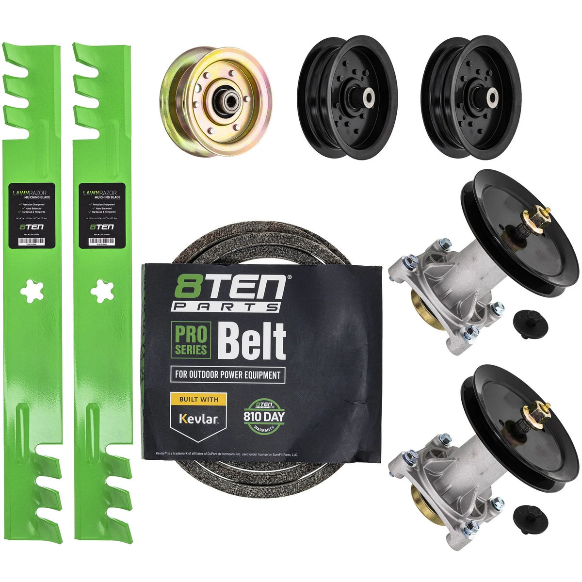 Mower Deck Rebuild Kit for Wizard (21546095, 127843, 134149, 138498)