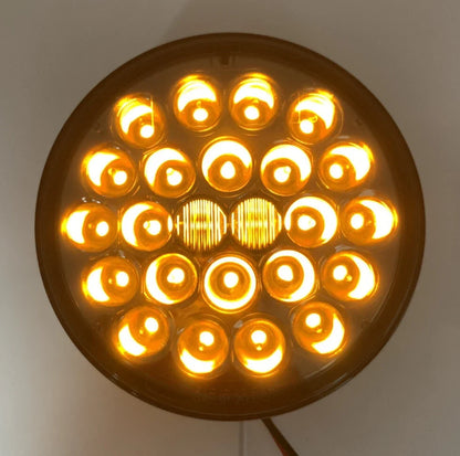LED Park Light 4 Inch Pearl Amber Replacement for Vehicle (2000–2010)