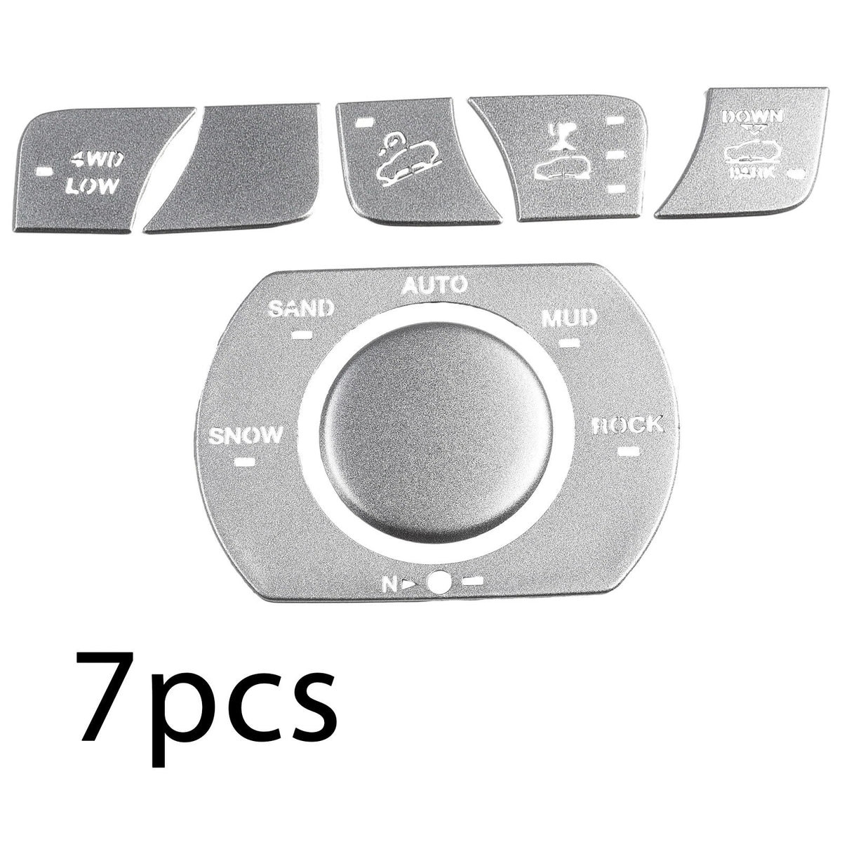 Cover Button Decor for Four Wheel Drive Control (Removable)