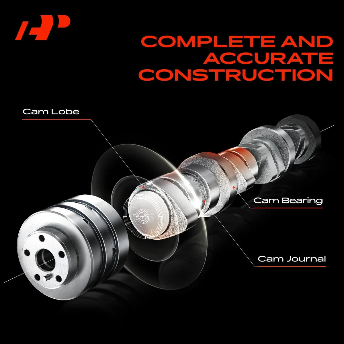 Right Exhaust Camshaft for Mercedes C43 AMG C400 E400 E43 AMG (2017–2019)