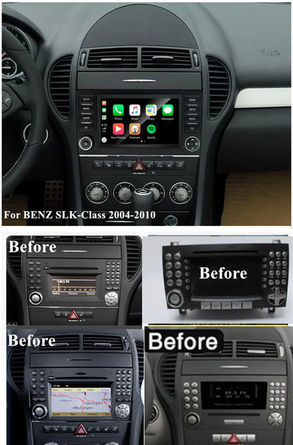 7" Stereo Radio GPS Head Unit for Mercedes SLK R171 (2004-2011)